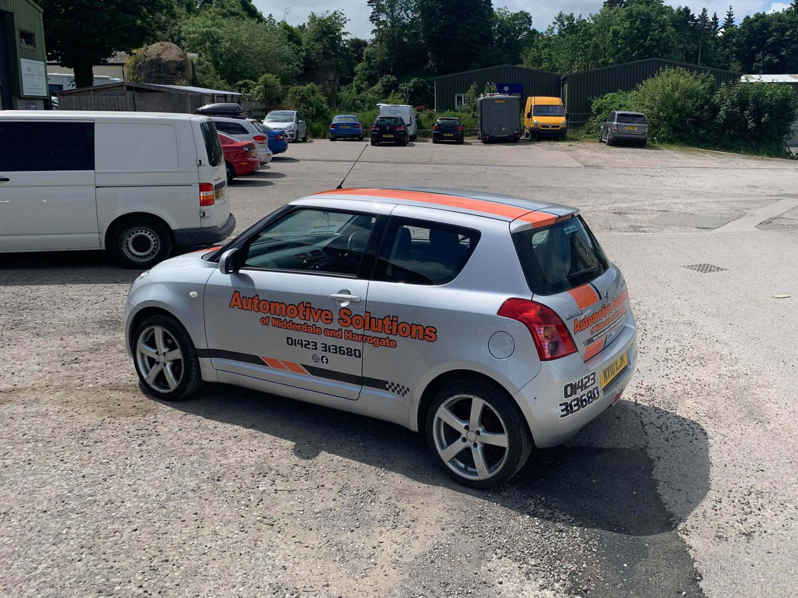 Automotive Solutions of Nidderdale and Harrogate Vehicle Livery