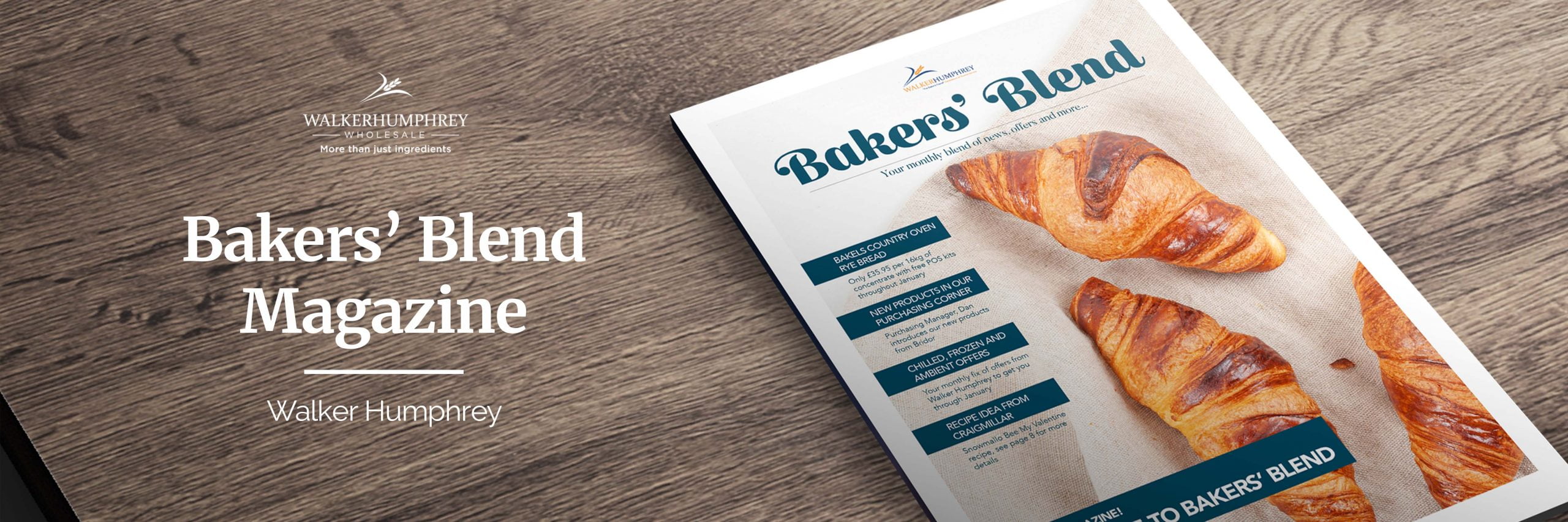 Baking Magazine Design